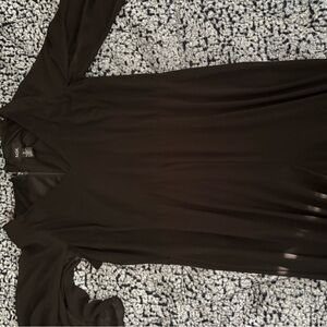 Elegant Black Long Sleeve Jumpsuit